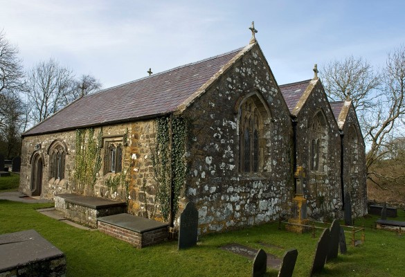 Eglwys Llangwnadl Church - Hawlfraint Ein Treftadaeth / Copyright Our Heritage