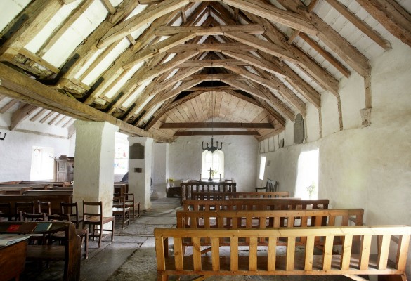 Eglwys Llanrhychwyn Church - Kiran Ridley © Partneriaeth Prosiect Tywysogion Gwynedd / Copyright Kiran Ridley © the Princes of Gwynedd Project Partners