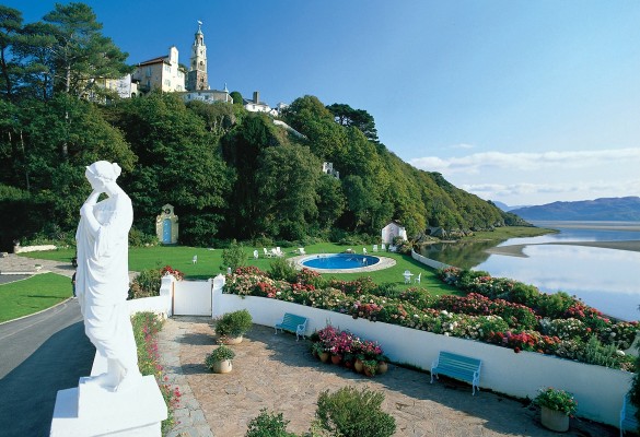 Portmeirion - Hawlfraint Cyngor Gwynedd / Copyright Gwynedd Council