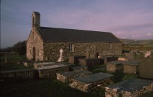 Eglwys St Maelrhys Church Hawlfraint Ymddiriedolaeth Archaeoleg Gwynedd /  Copyright Gwynedd Archaeological Trust