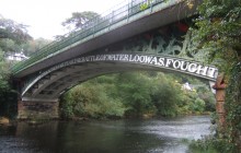 Pont Waterloo Bridge, Betws y Coed (Hawlfraint y Goron: CBHC / Crown Copyright: RCAHMW)