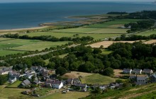 Tirlun a Llys Abergwyngregyn Llys and Landscape - Hawlfraint / Copyright  Sarah McCarthy