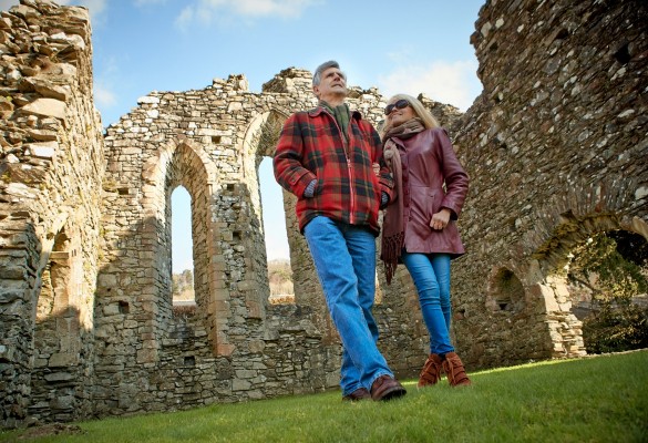 Abaty Cymer Abbey - Hawlfraint Kiran Ridley © Partneriaeth Prosiect Tywysogion Gwynedd / Copyright Kiran Ridley © the Princes of Gwynedd Projet Partners