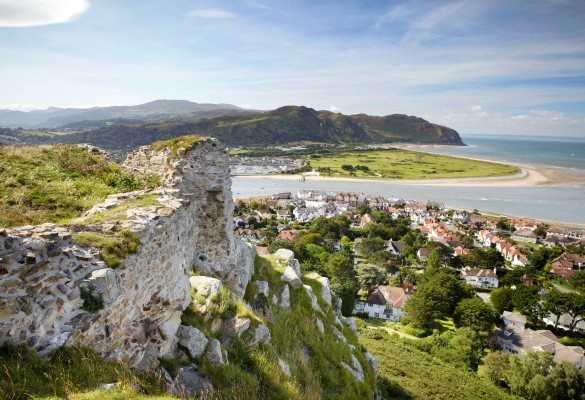 Castell Deganwy Castle - Hawlfraint Kiran Ridley © Partneriaeth Prosiect Tywysogion Gwynedd / Copyright Kiran Ridley © the Princes of Gwynedd Project Partners