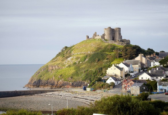 Castell Cricieth Castle - Hawlfraint Kiran Ridley © Partneriaeth Prosiect Tywysogion Gwynedd / Copyright Kiran Ridley © the Princes of Gwynedd Project Partners