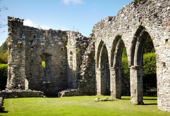 Abaty Cymer Abbey - Hawlfraint Kiran Ridley © Partneriaeth Prosiect Tywysogion Gwynedd / Copyright Kiran Ridley © the Princes of Gwynedd Project Partners